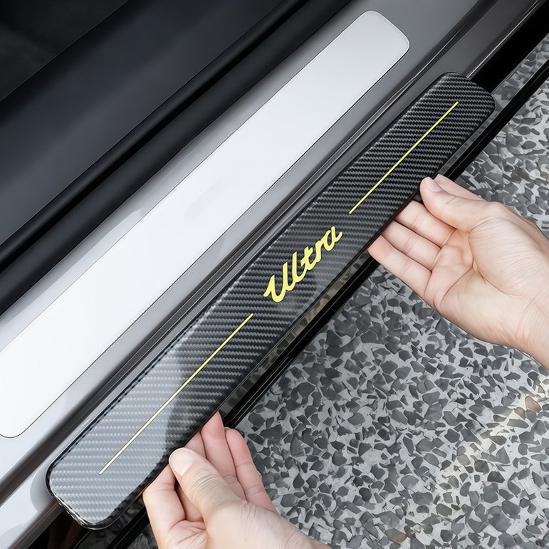 Carbon Fiber Door Sill Protector for XIAOMI YU 7